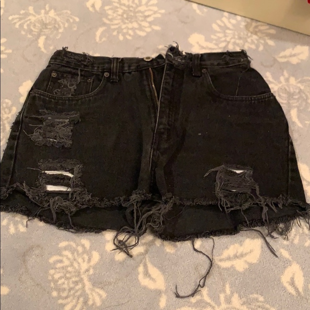jean shorts